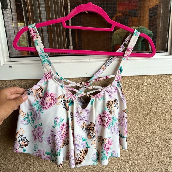 torrid Other - Torrid size 1 baithing suit with floral and leapord size 1/1x